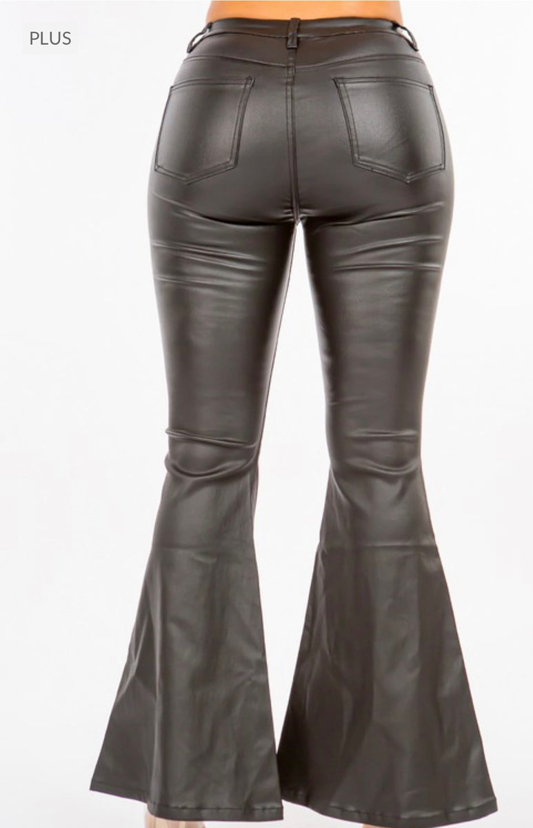 パンツ seyto Vintage fake leather flare pants seyto Vintage fake leather flare pants パンツ